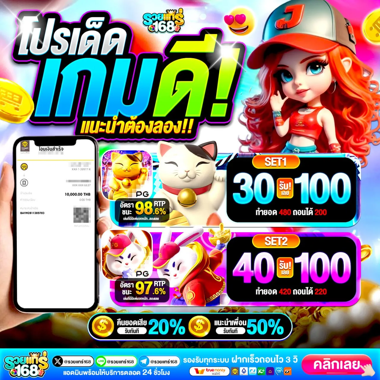 ข้อควรระวังที่ควรรู้ก่อนรับโปรโมชั่น 10 รับ100 ทำ 500 ถอน 100