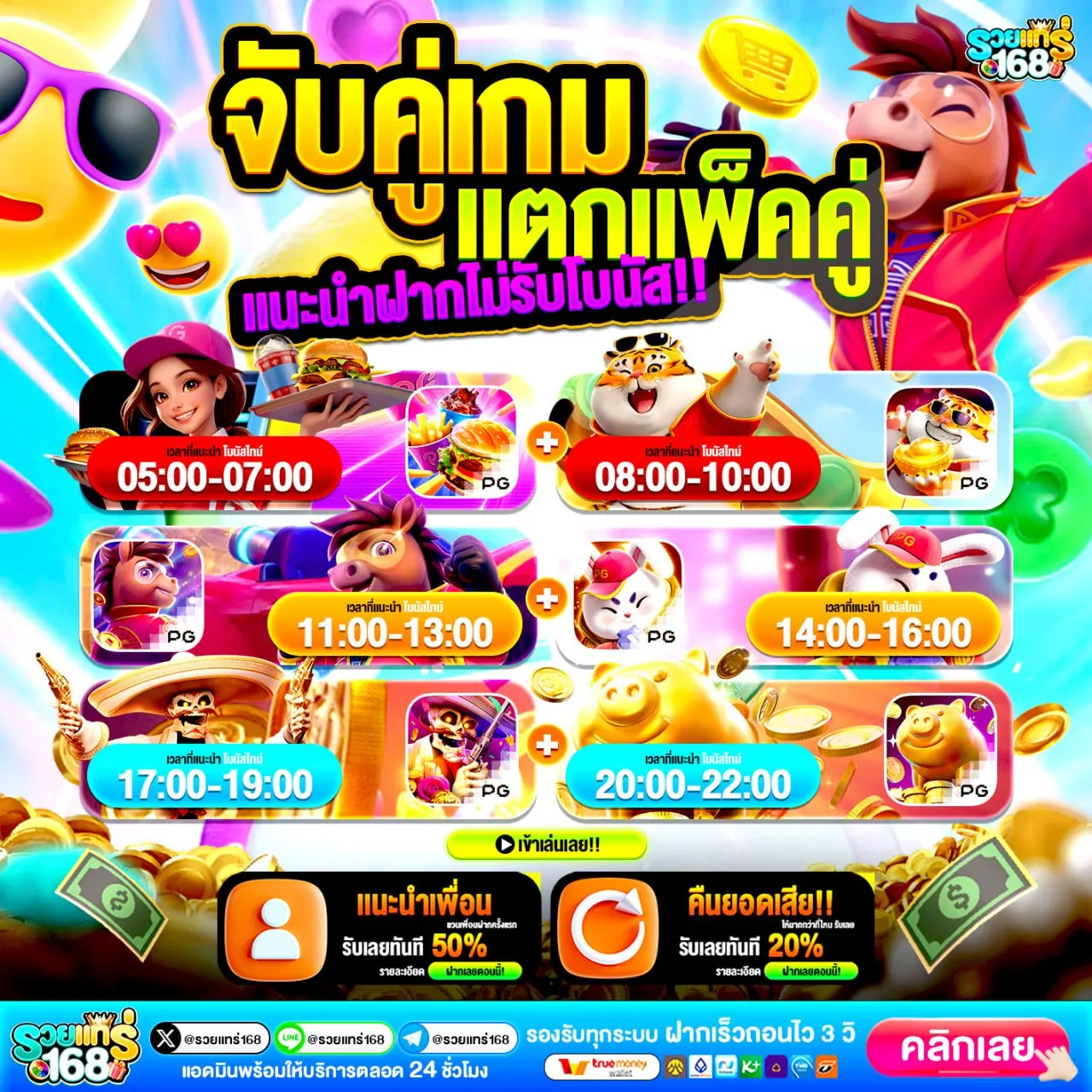 โปรมาแรงวันนี้ 10รับ100 ลงทุนน้อย โบนัสเน้นๆ